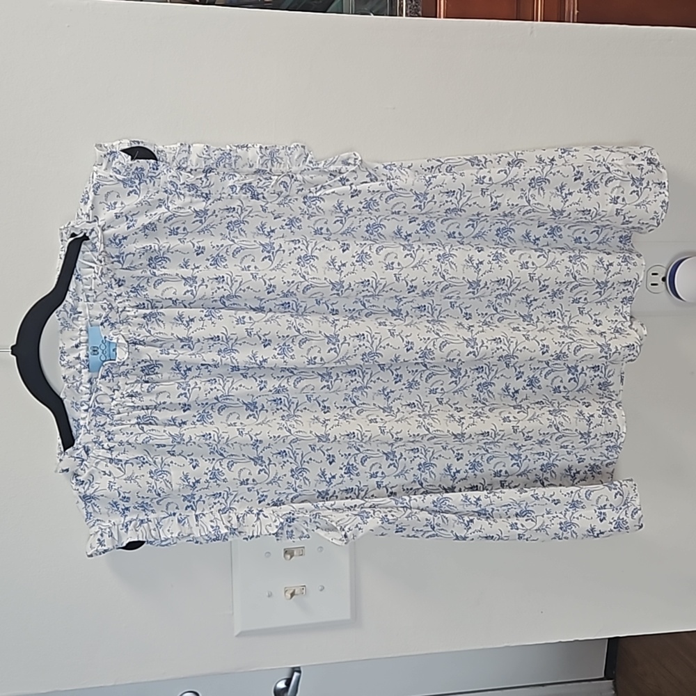 Cece floral blouse